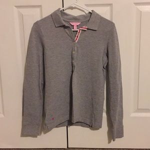 Lilly Pulitzer long sleeve polo